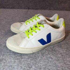 Veja Esplar Laces US Size 6 EUR 37 Blue White Neon Green